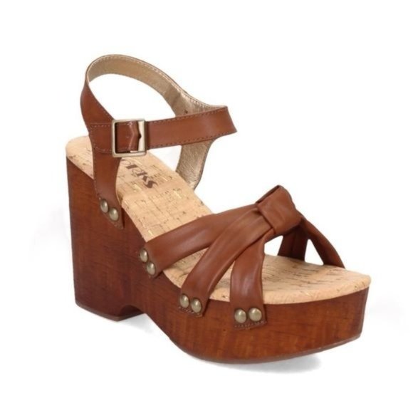 Korks Dawson Sedge Sandals in Brown Size 8 - Picture 1 of 14